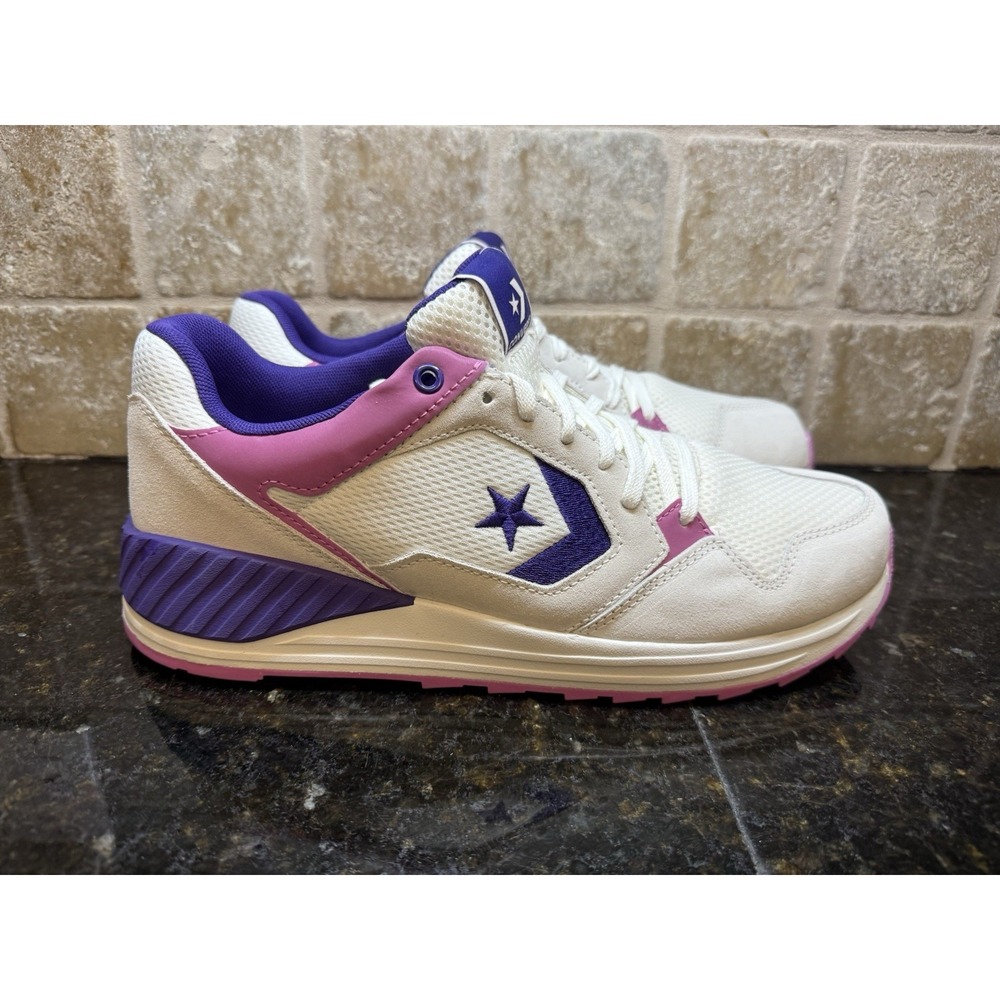Converse Wave Vintage White Egret Purple Pink A13463C‎ Sneaker Shoe Trainer 12